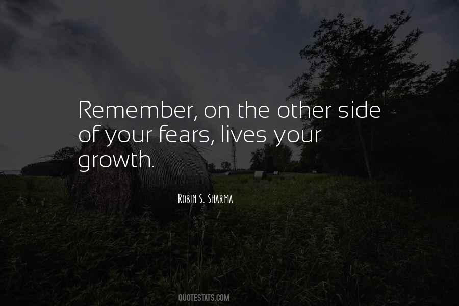 Remember Growth Quotes #1652243