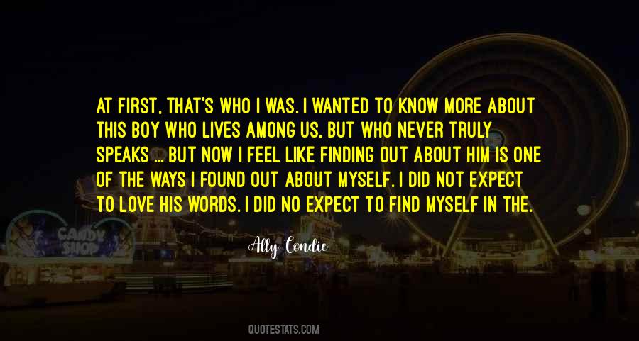 Who I Was Quotes #1243078