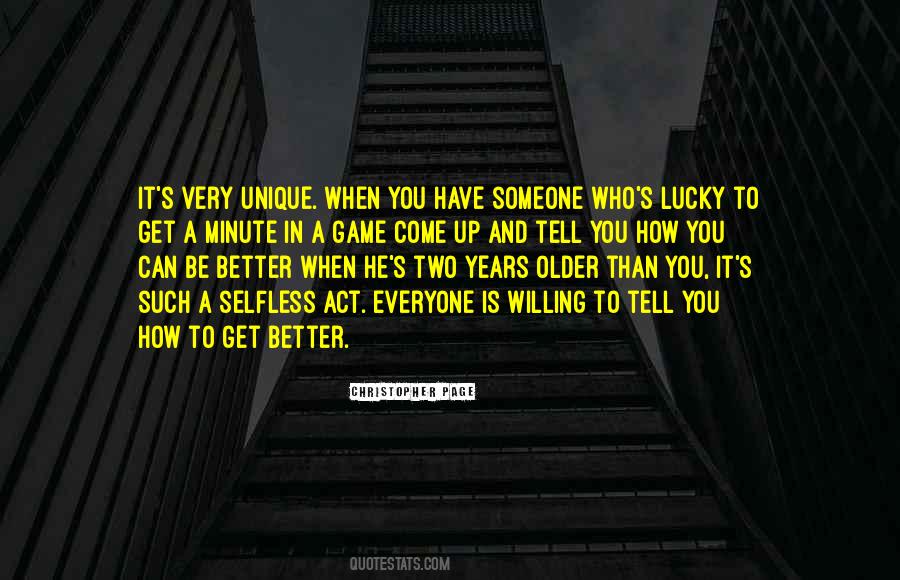 Older Is Better Quotes #25064