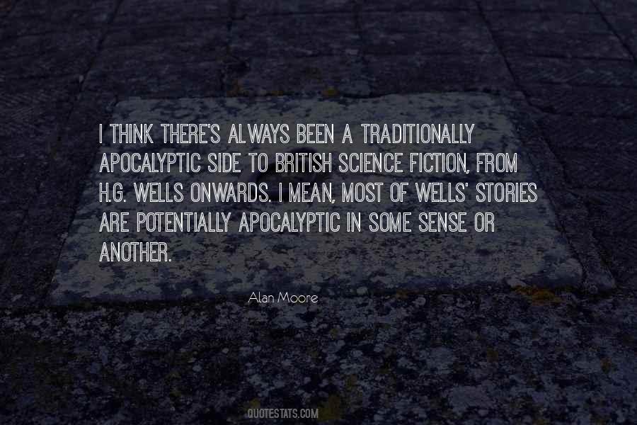 Science Fiction Apocalyptic Quotes #1268604