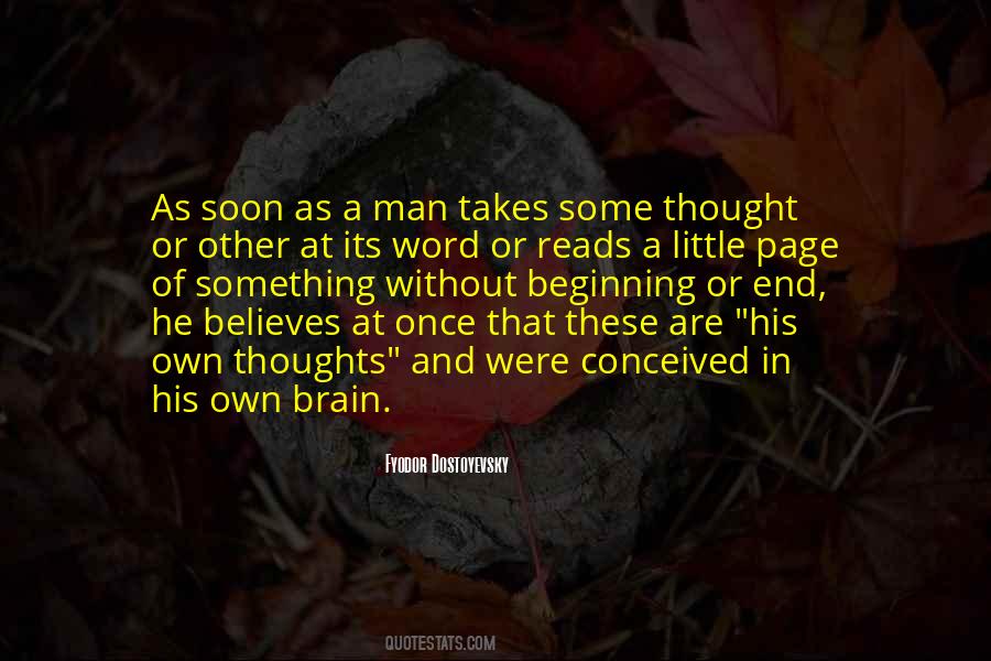 Brain Thoughts Quotes #694216