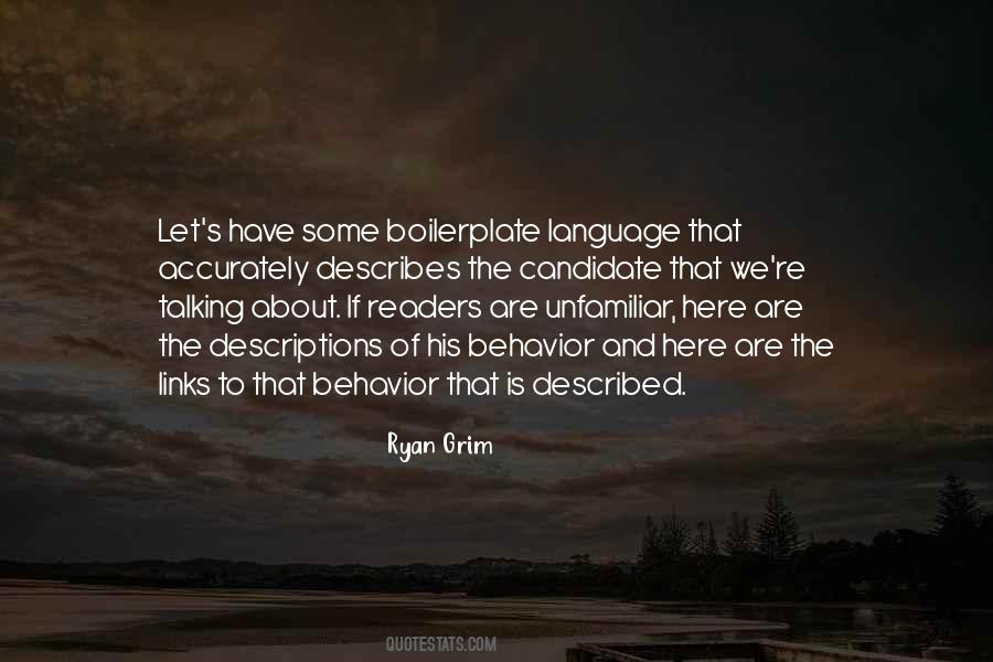 Boilerplate Language Quotes #457417