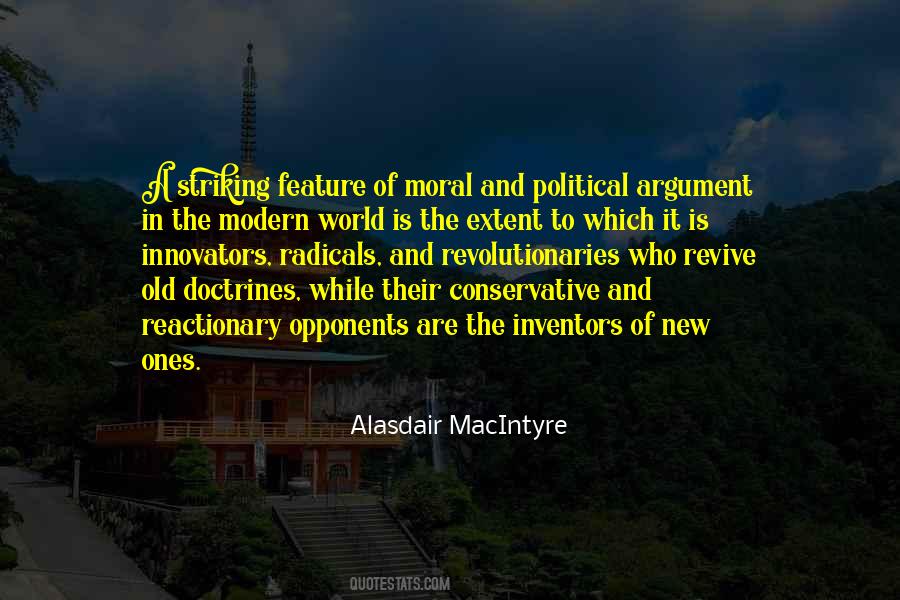 Non Reactionary Quotes #493223