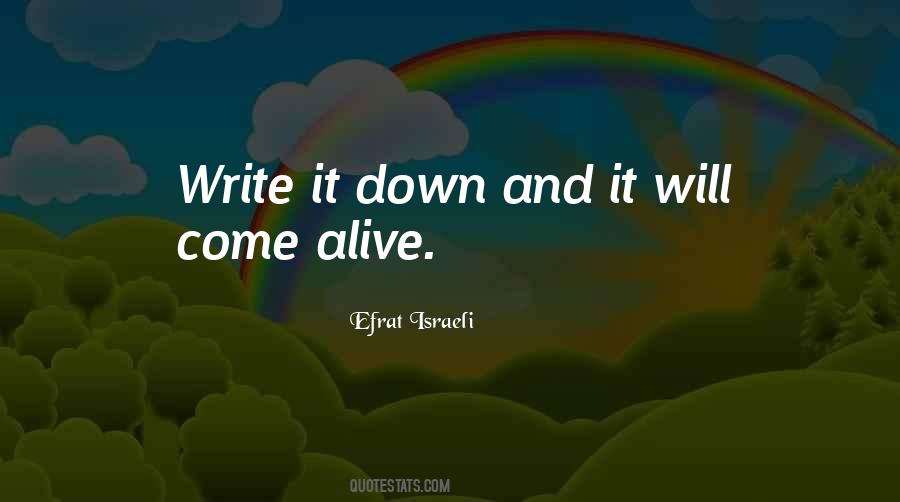 Write It Down Quotes #1263861