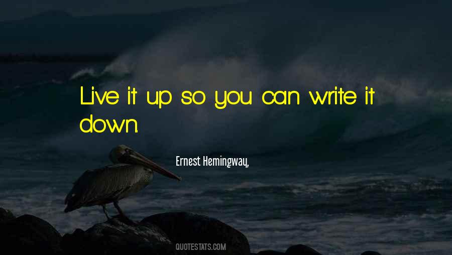 Write It Down Quotes #1301238