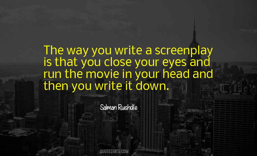 Write It Down Quotes #1399496