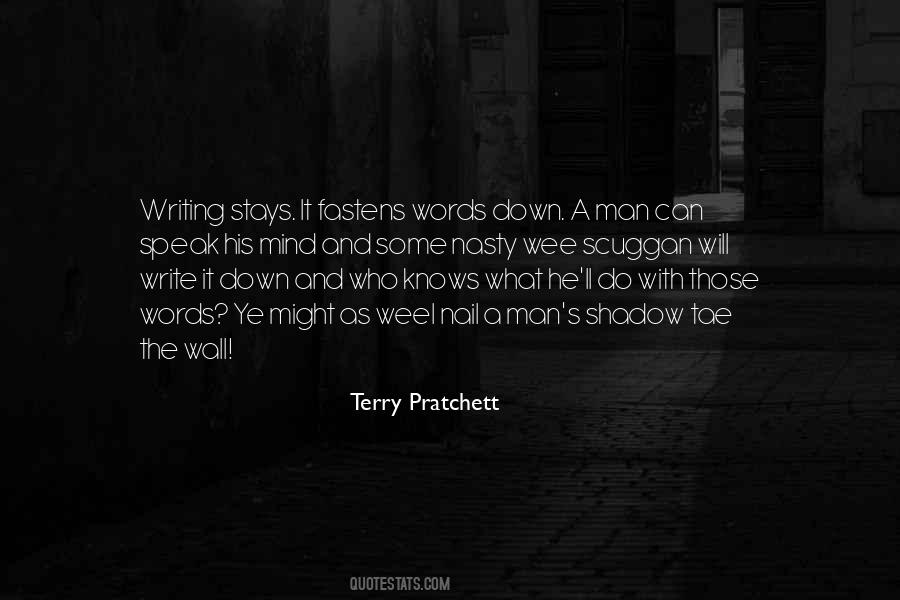 Write It Down Quotes #1466353