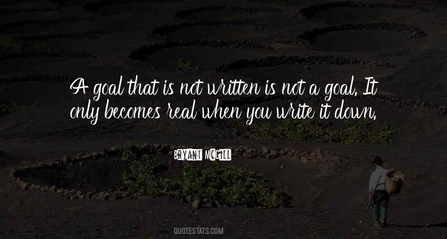 Write It Down Quotes #1469811