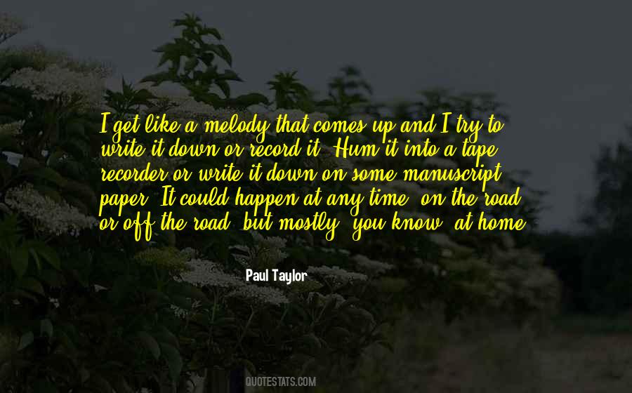 Write It Down Quotes #1522820