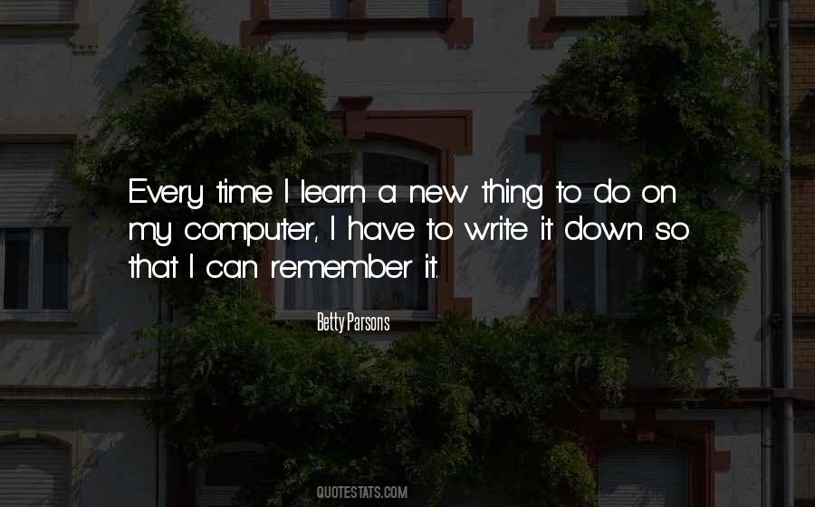 Write It Down Quotes #1875735