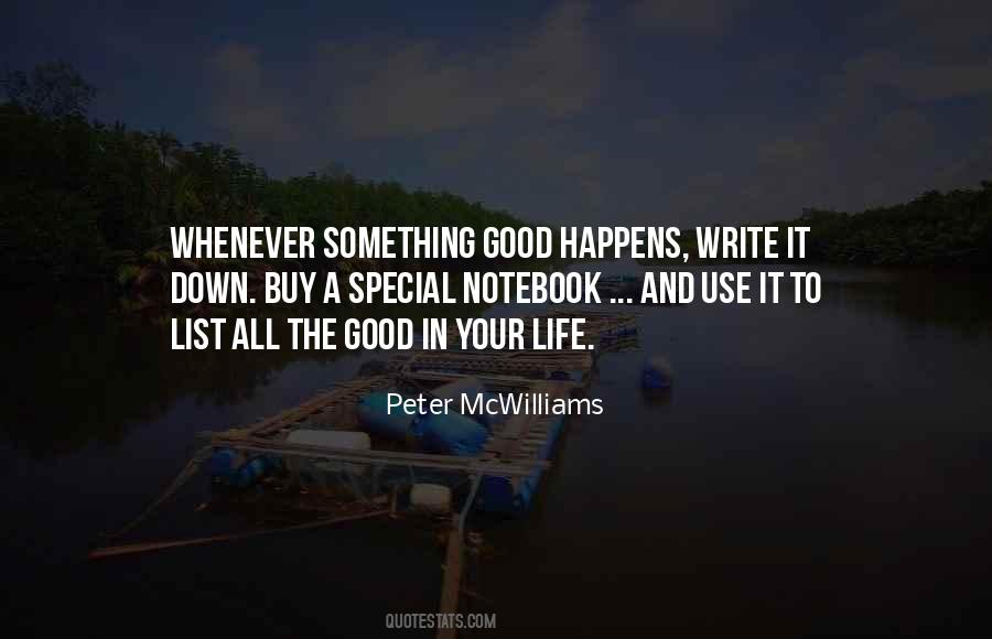 Write It Down Quotes #321565