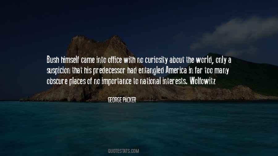 Wolfowitz World Quotes #1803549