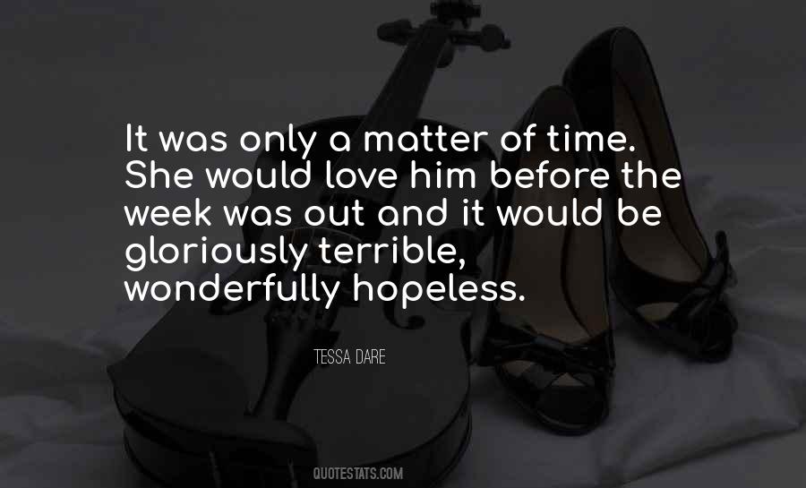 Quotes About Love Hopeless #1356563