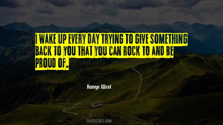 Give Something Quotes #17224
