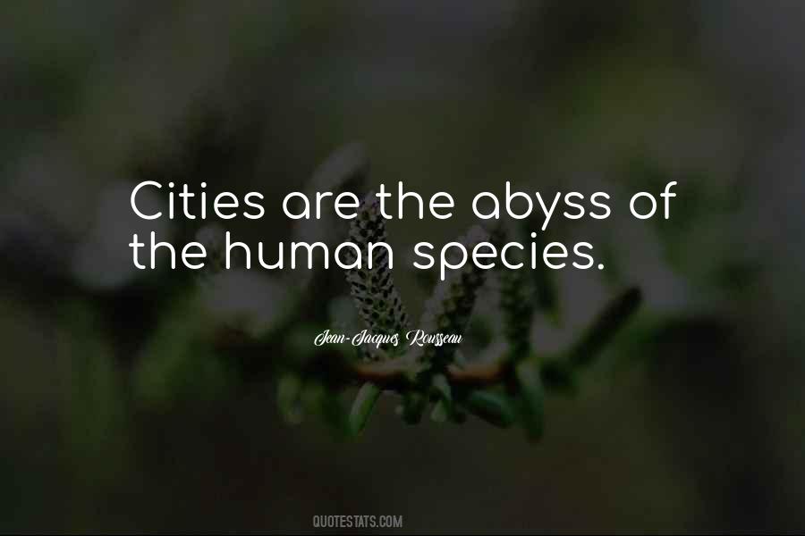 The Human Species Quotes #1061615