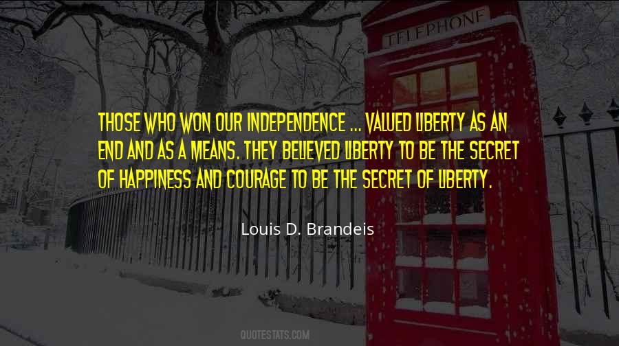 Brandeis Quotes #370657