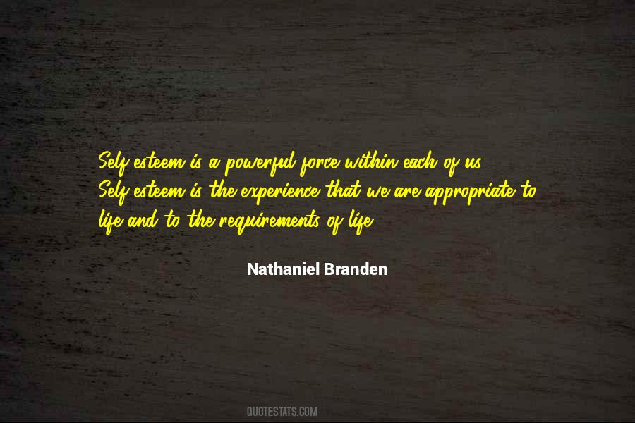 Branden Quotes #387190