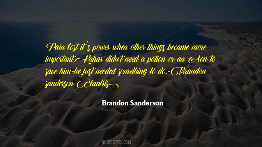 Brandon Sanderson Elantris Quotes #965309