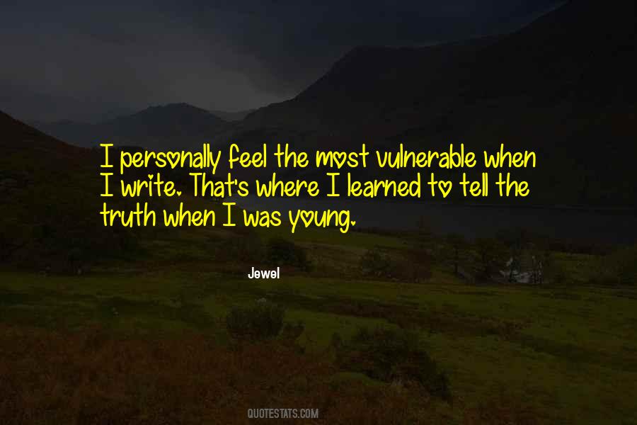 Most Vulnerable Quotes #311593