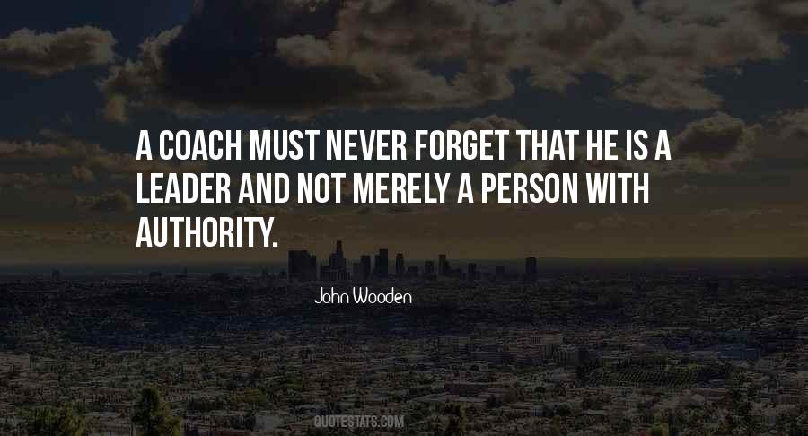 Coach John Wooden Quotes #400434