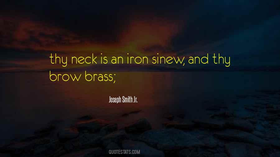 Brass Neck Quotes #1767038