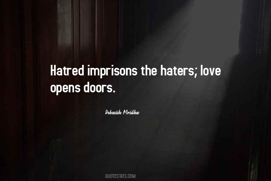 Quotes About Love Haters #1497142