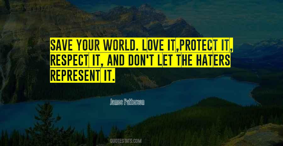 Quotes About Love Haters #356389 Quotes About Love Haters #356389