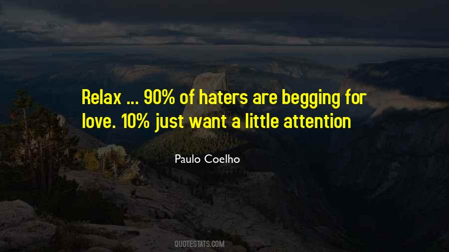 Quotes About Love Haters #63195