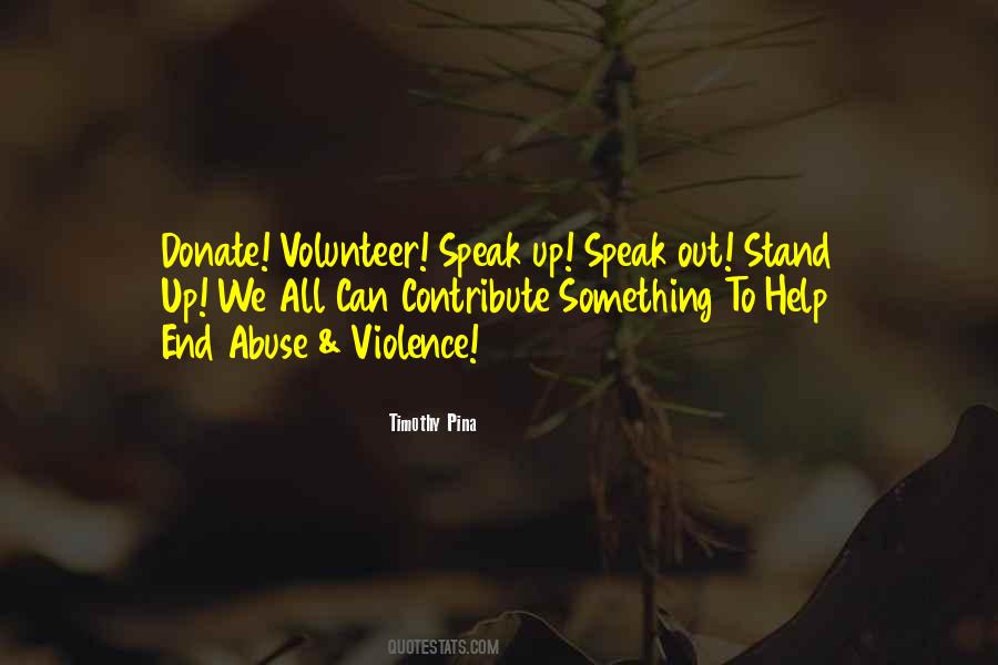 End Violence Quotes #967212