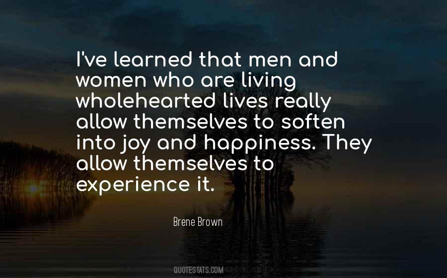 Joy Brene Brown Quotes #1052920