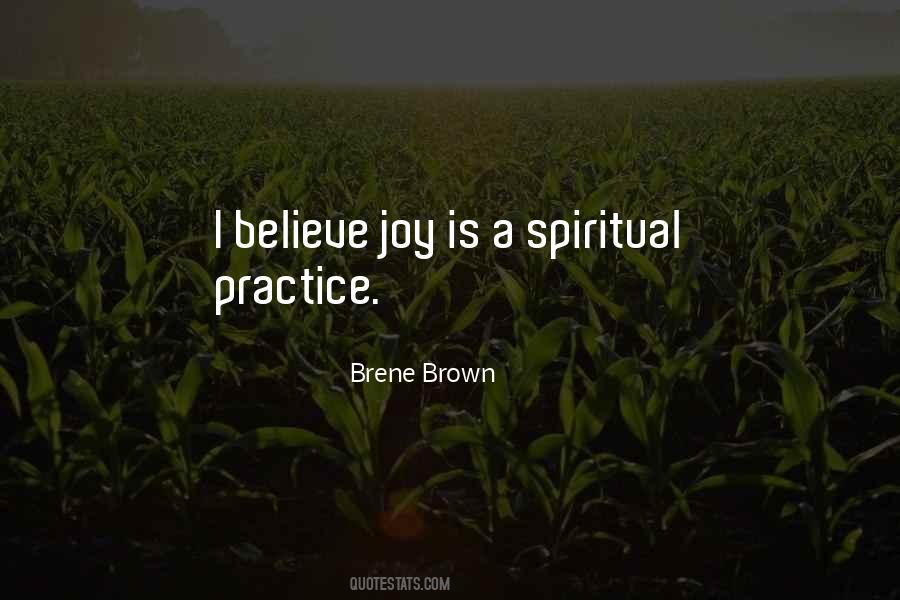 Joy Brene Brown Quotes #689260