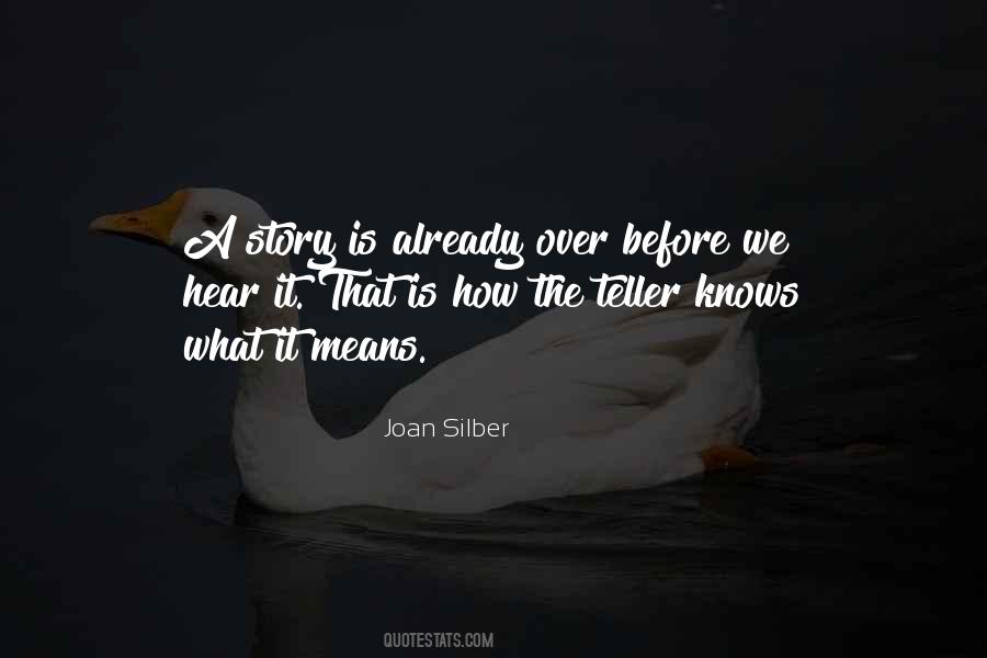 Story Teller Quotes #1388413