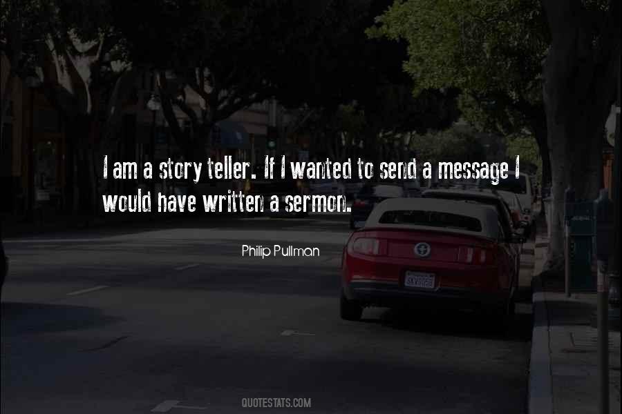Story Teller Quotes #1485871