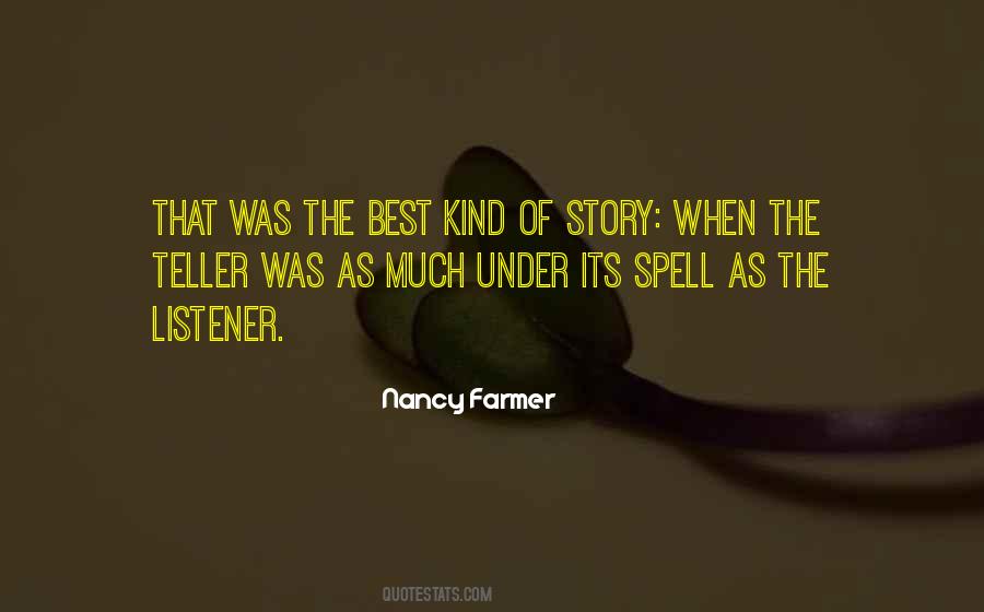 Story Teller Quotes #248604