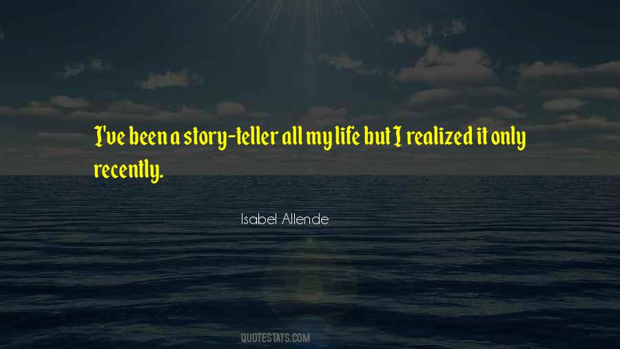 Story Teller Quotes #737976