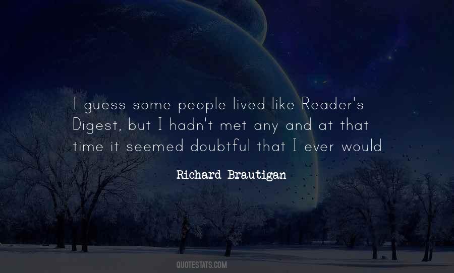 Brautigan Quotes #1229146