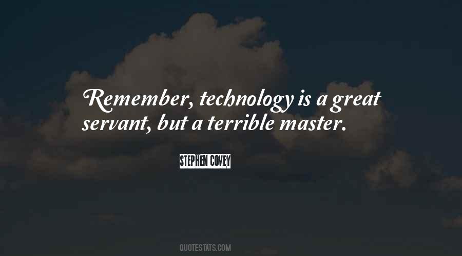 Technology Is Great Quotes #1109892