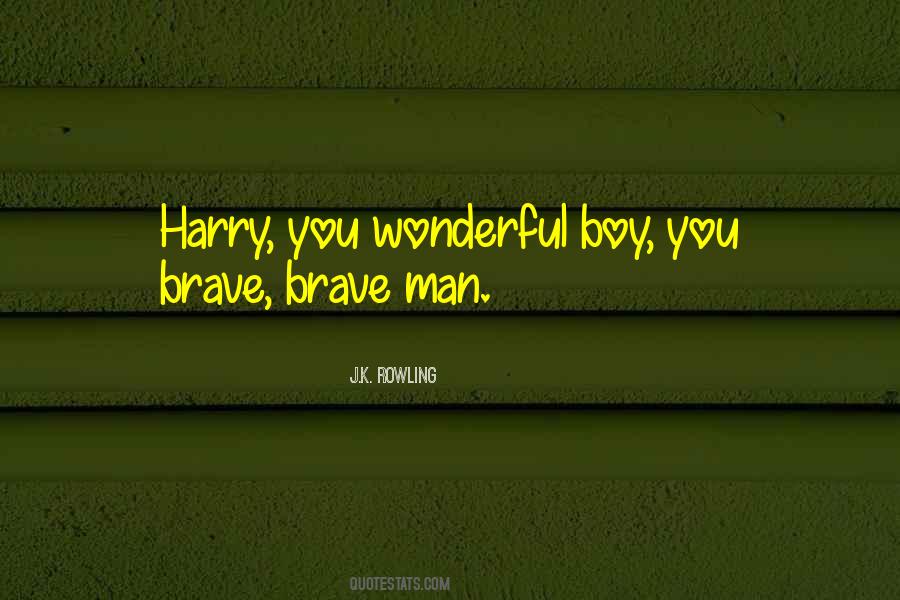 Brave Boy Quotes #642566