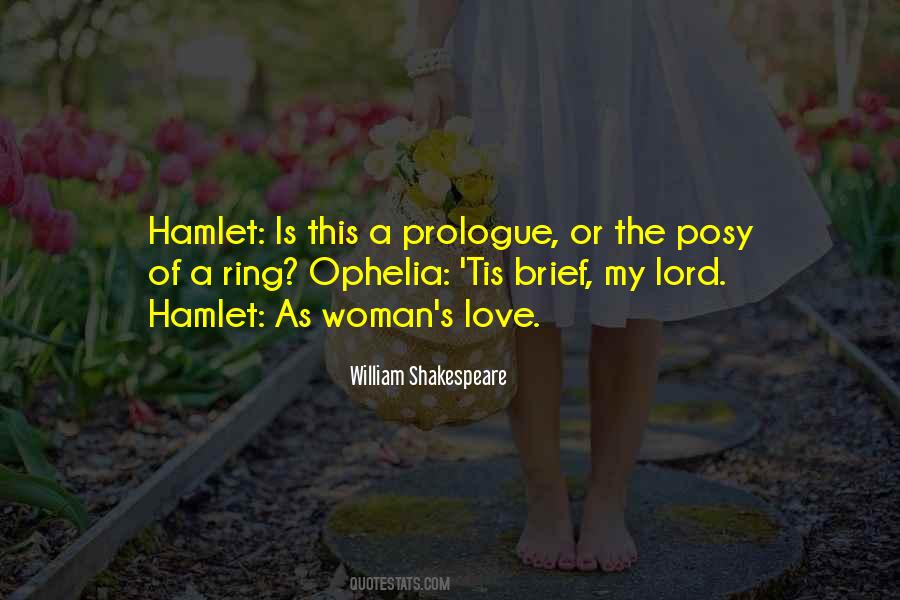 Quotes About Love Hamlet #1454977