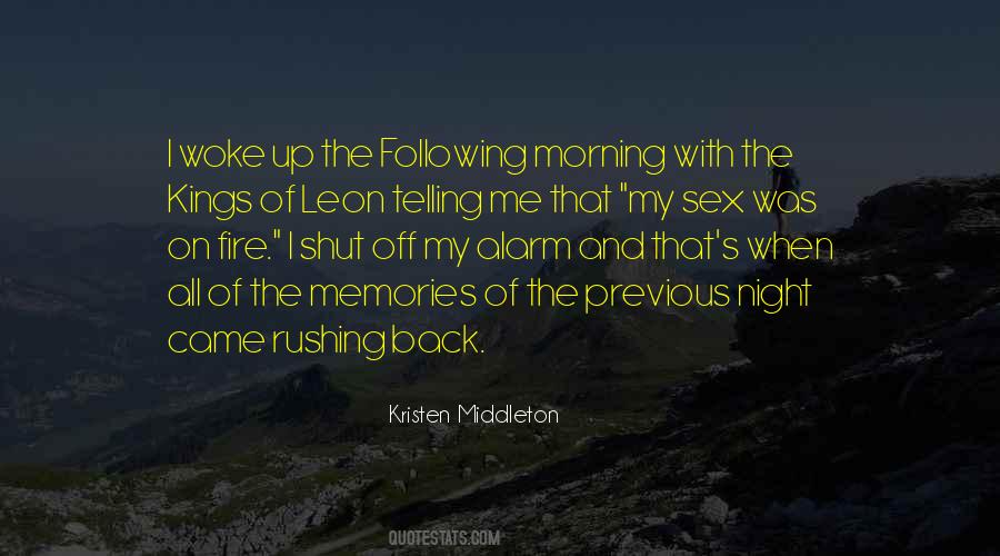 Hot Flash Memory Quotes #1347496