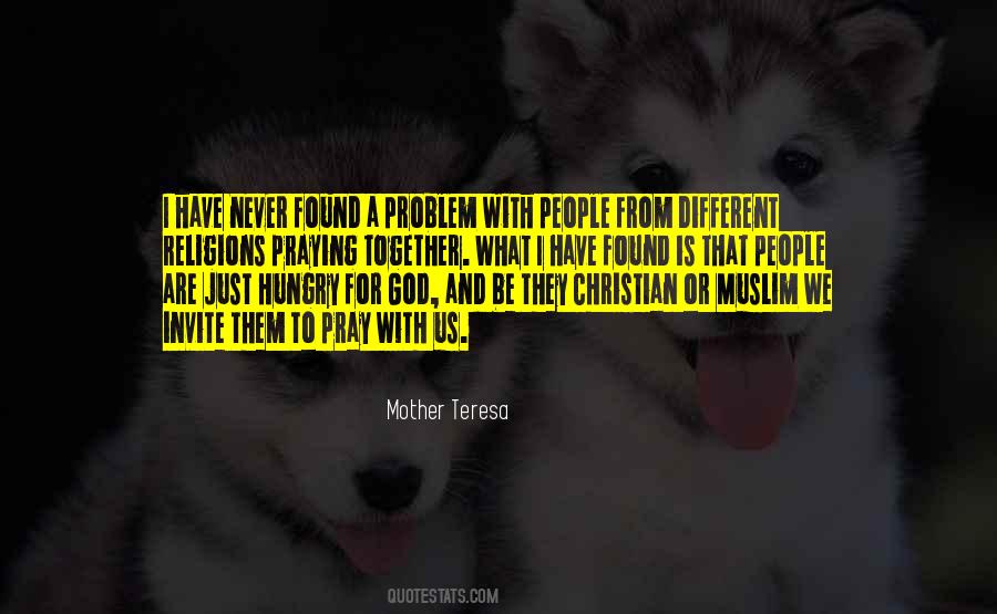 Hungry For God Quotes #287847