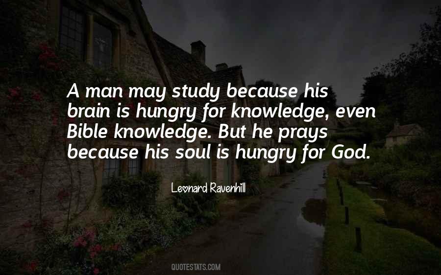 Hungry For God Quotes #646958