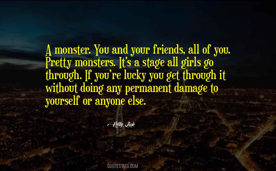 Pretty Monsters Quotes #1507566