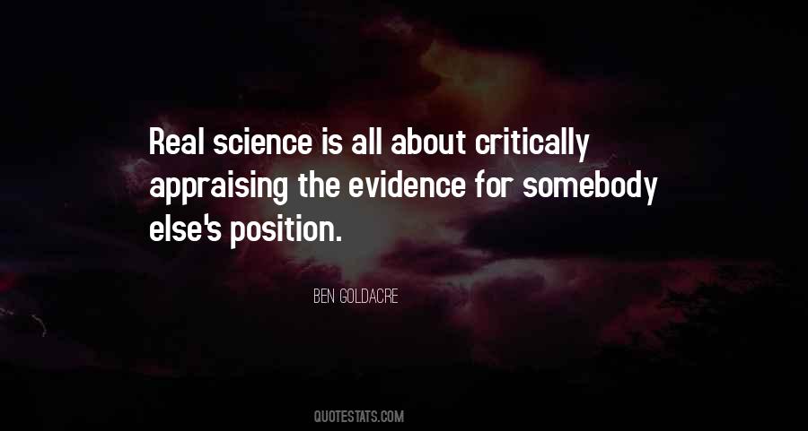 Real Science Quotes #1694553