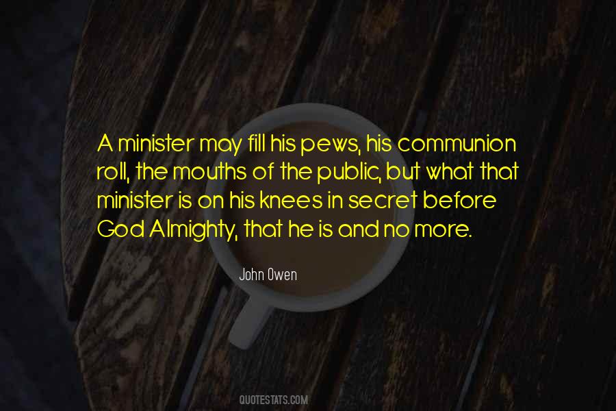Knees Prayer Quotes #1004924