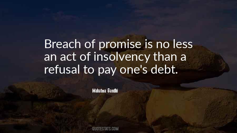 Breach Of Promise Quotes #795008