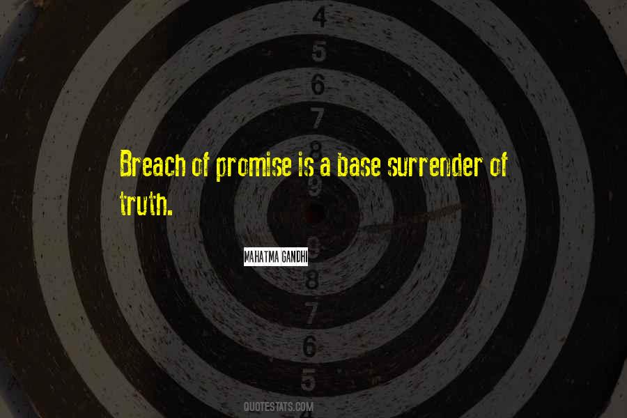 Breach Of Promise Quotes #852613