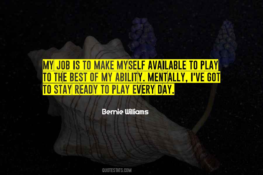 Stay Ready Quotes #547428