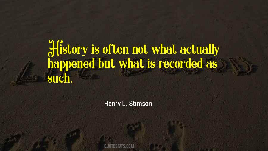 Henry Stimson Quotes #1415870