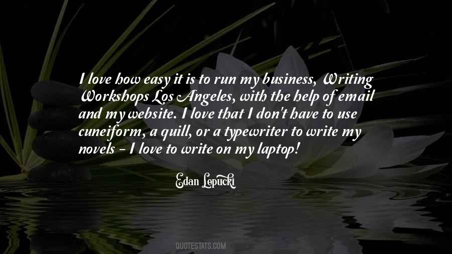 Quotes About Love From Novels #70388